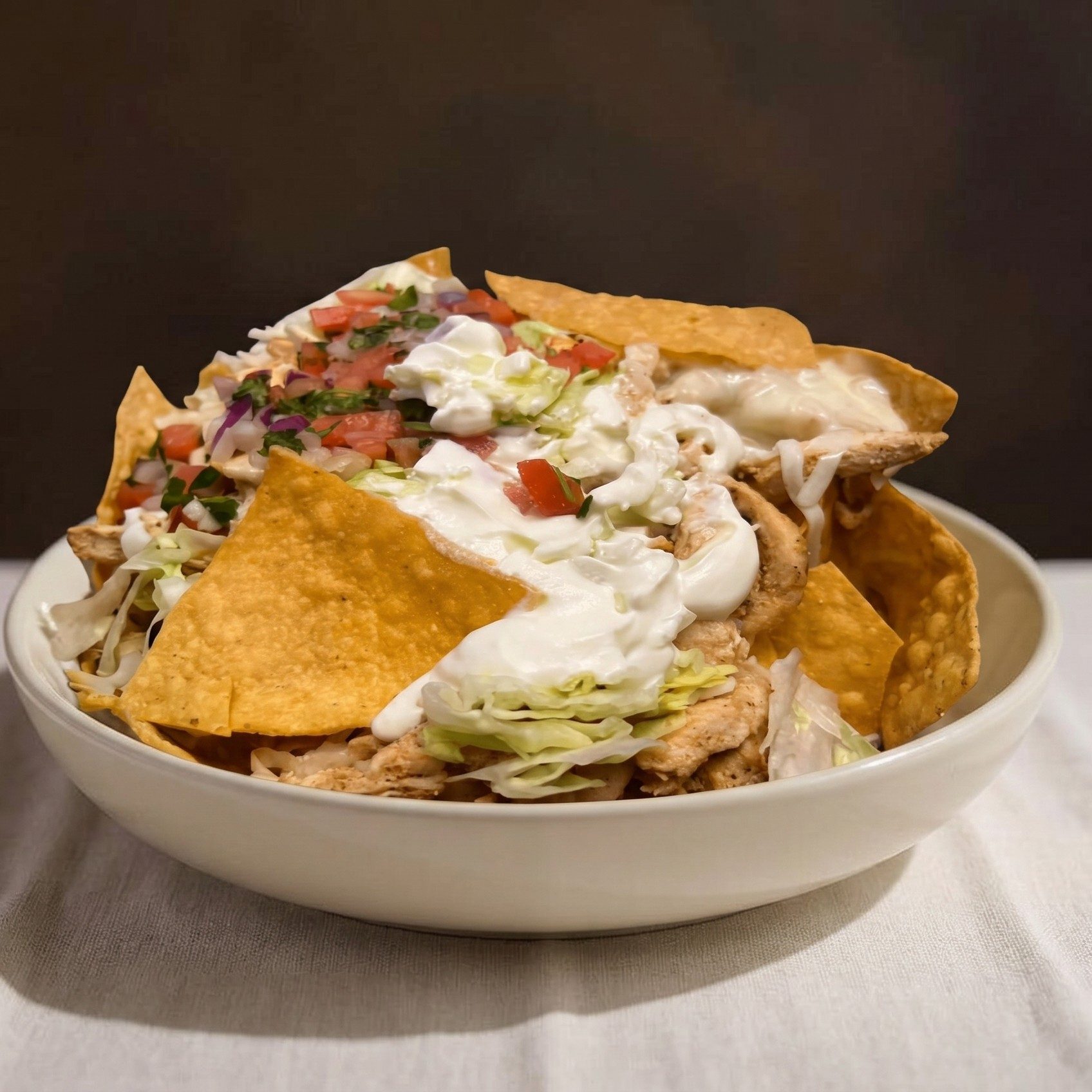 La Bamba Nachos.