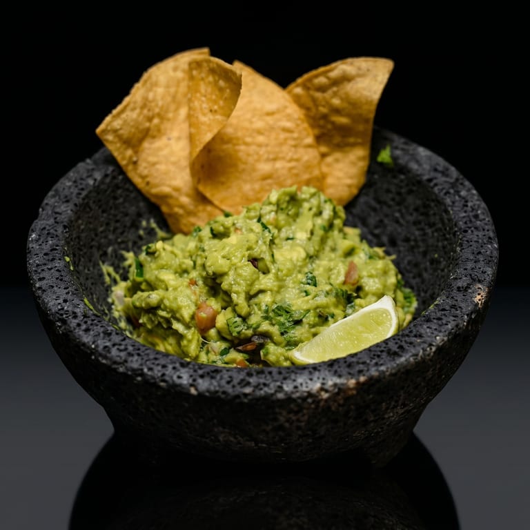 Delicious Guacamole Made Fresh