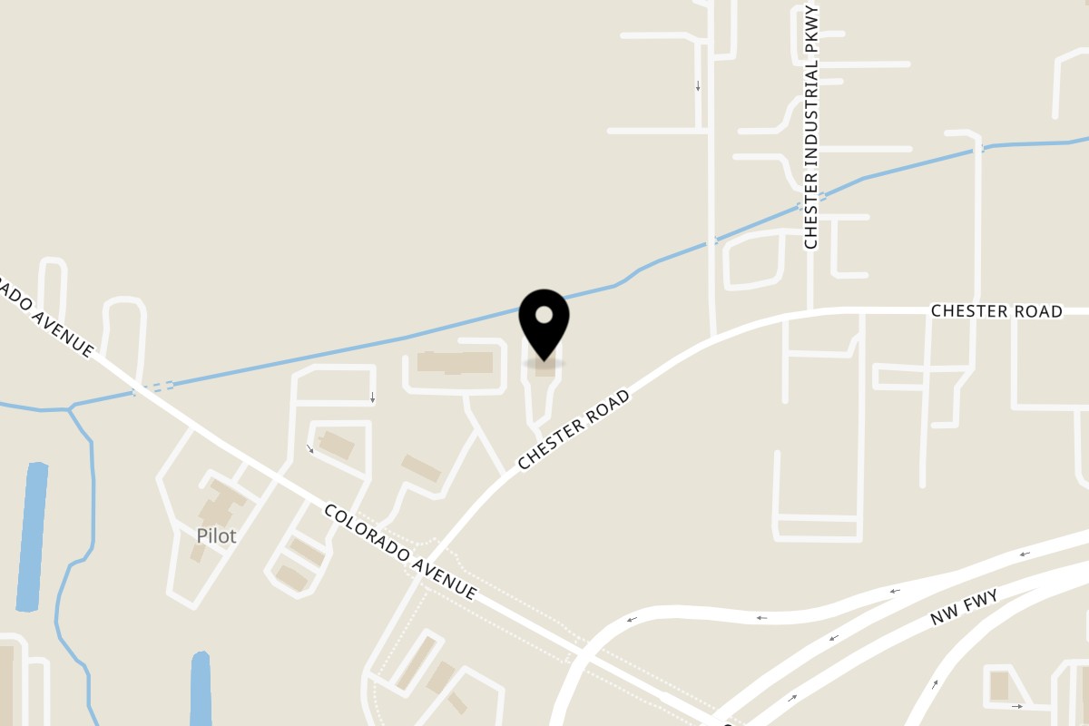 Map showing the location of Fiesta Habaneros Mexican Grill and Margaritas on 38790 Chester Rd in Avon